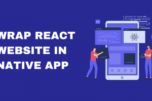 wrap react website in native app