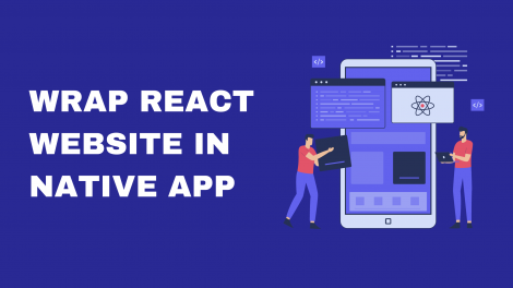 wrap react website in native app