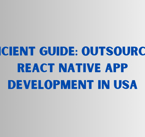 Outsourcing react native app development