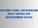 Outsourcing react native app development