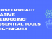React Native Debugging tools & techniques
