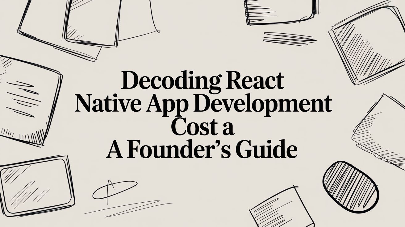 Decoding React Native App Development Cost A Founder's Guide