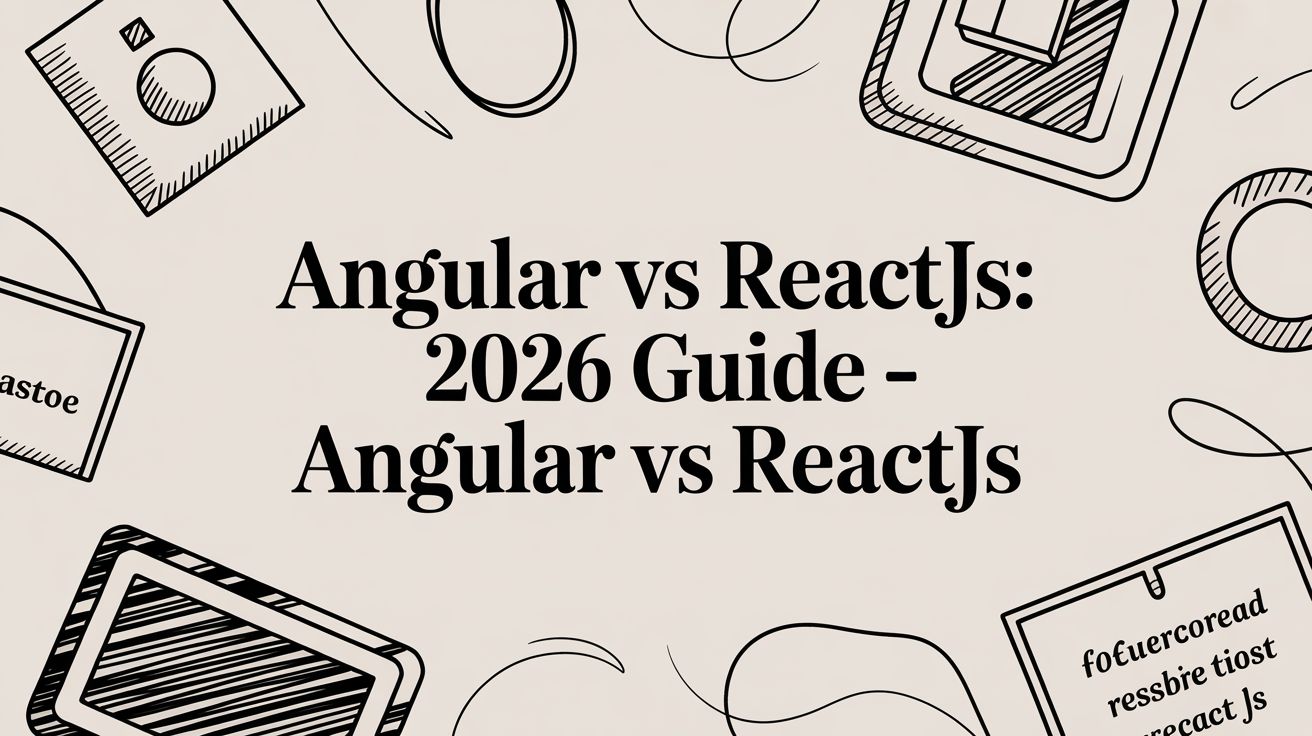 Angular vs ReactJS: 2026 Guide - angular vs reactjs