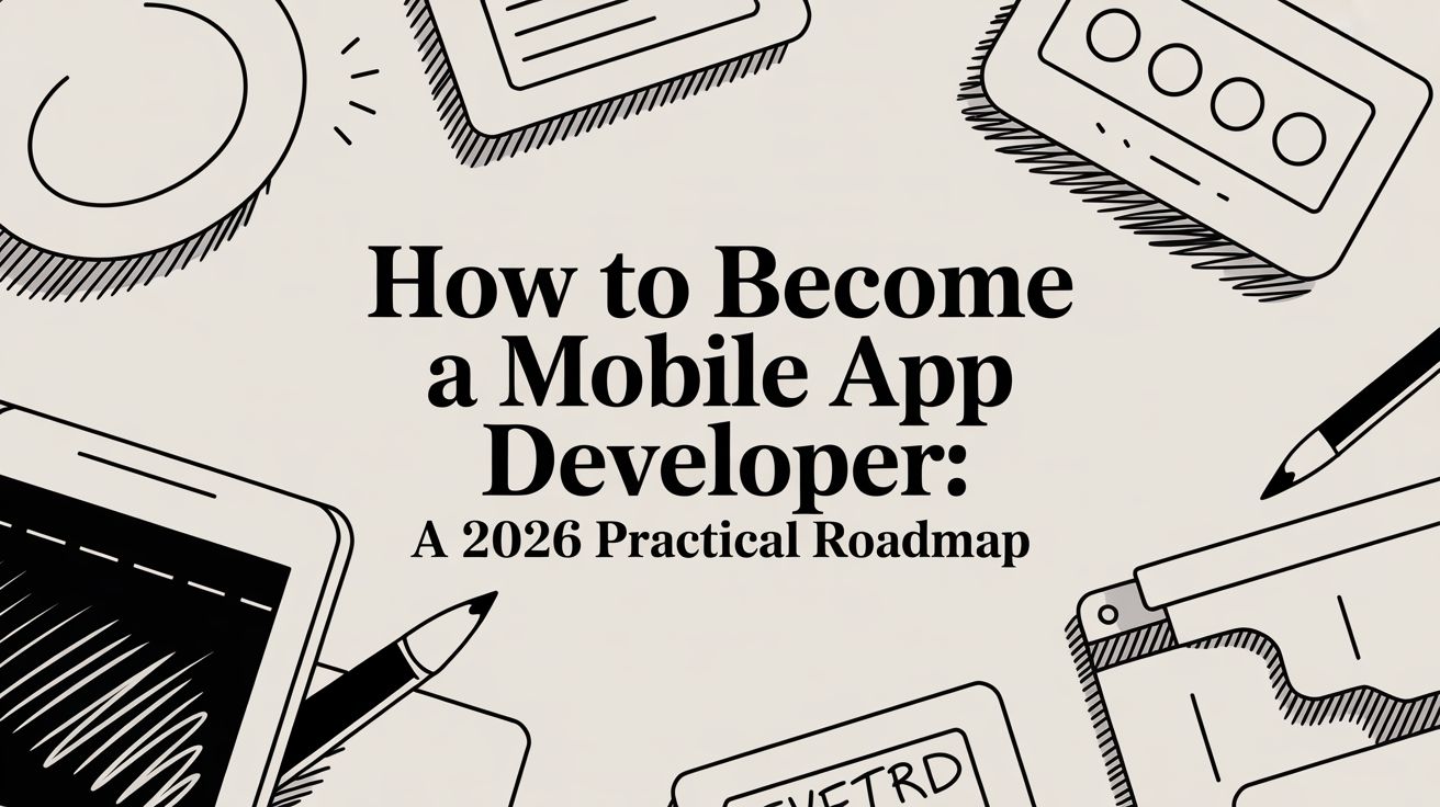 How to Become a Mobile App Developer: A 2026 Practical Roadmap