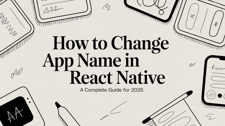 How to Change App Name in React Native A Complete Guide for 2026