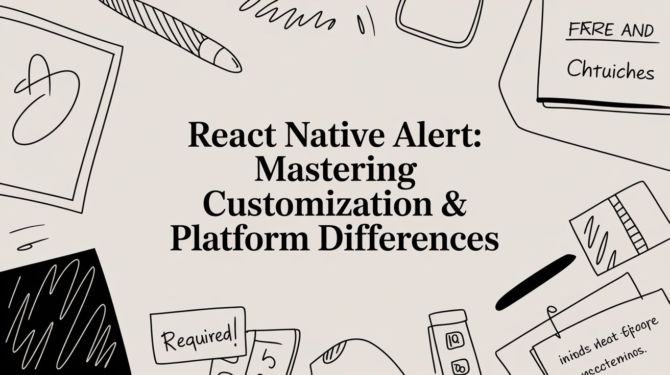 React Native Alert: Mastering Customization & Platform Differences