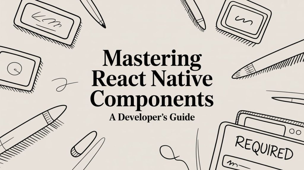 Mastering React Native Components A Developer's Guide