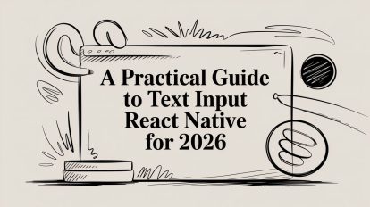 A Practical Guide to text input react native for 2026
