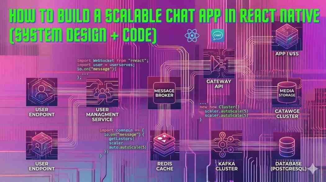 How to Build a Scalable Chat App in React Native (System Design + Code)