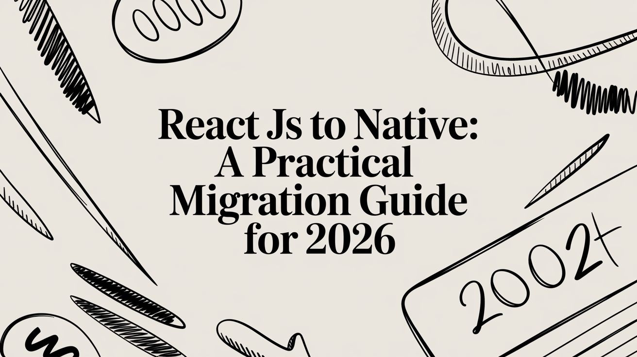 React JS to Native: A Practical Migration Guide for 2026